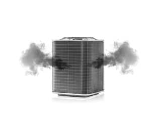 ac condenser coil leak