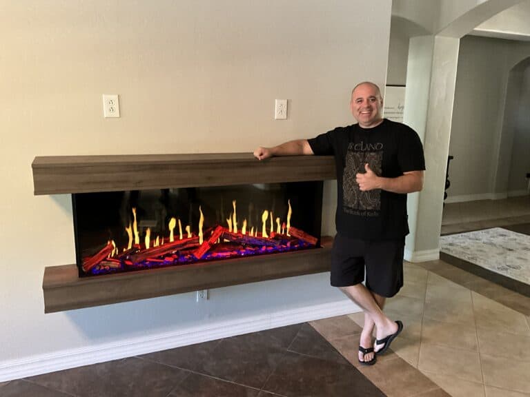 What is a Virtual Electric Fireplace?