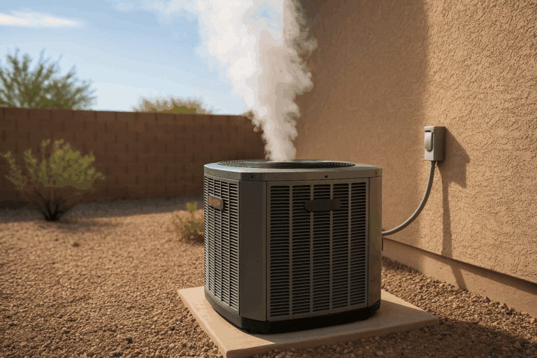 Why is my air conditioner making a loud grinding noise?